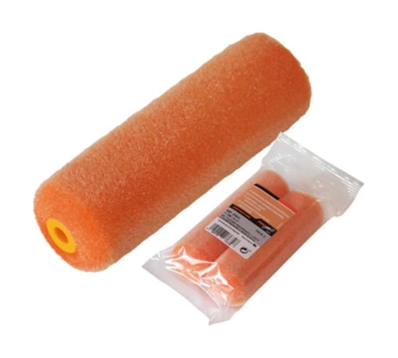 Мини-валик 2 шт Pentrilo Флок, закругленный, 6 см 07671 1