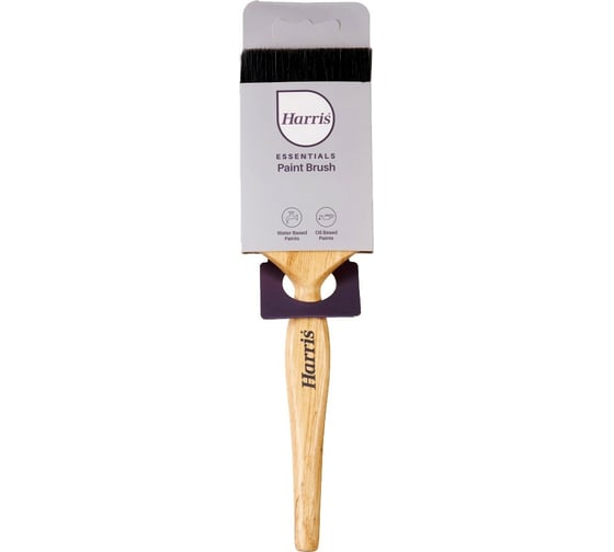 Кисть HARRIS ESSENTIALS плоская с черной синтетической щетиной 63 мм 27024