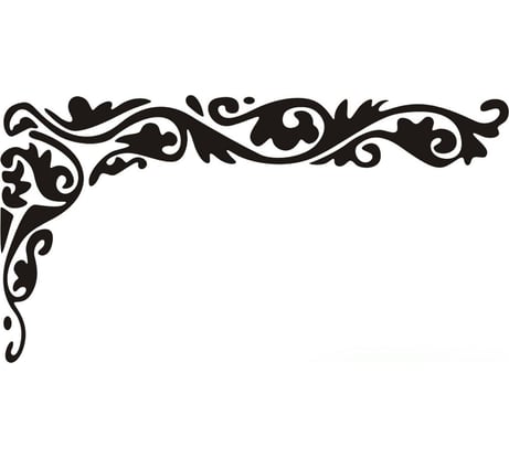 Виниловый трафарет STMDECOR Бэлла WA-334