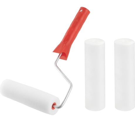 Набор КЭС валик поролоновый 150 мм в сборе, 16 мм, бюгель 6 мм + 2 шубки 10310007