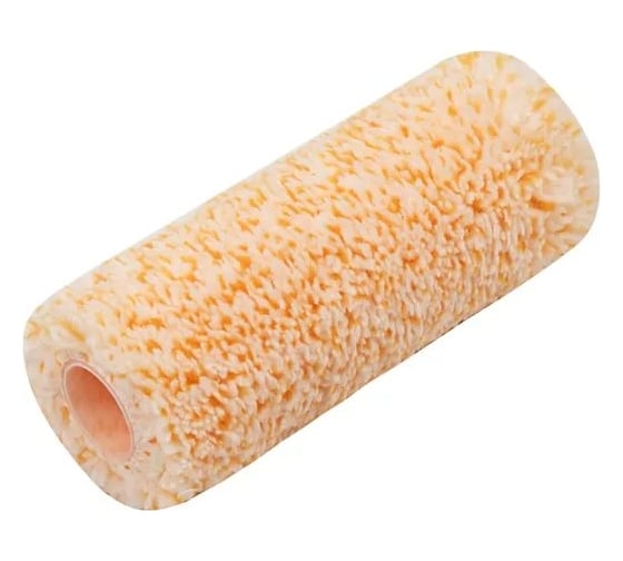Малярный мини-валик ROLLINGDOG Super-Micro Jumbo из микрофибры, 100 мм, ворс 9.5 мм, диаметр крепления 18 мм, 2 шт. 00368