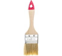 Малярная плоская кисть ON Стандарт нат. щетина, 2, 50мм дер.ручка 02-01-120