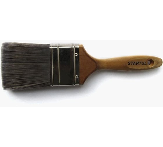 Плоская кисть STARTUL EXPERT 3", 75 мм, искусственная щетина ST0106-75