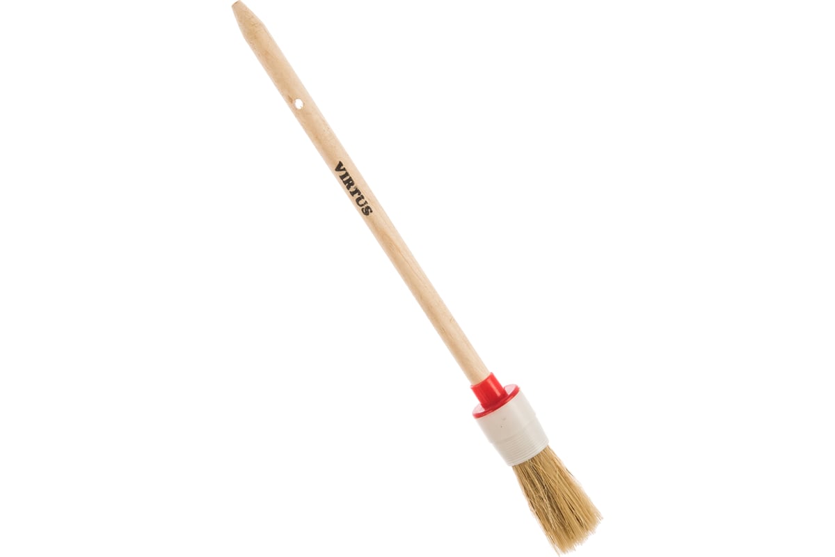 Малярная кисть VIRTUS круглая Standard, №2 20 мм 001020002 - выгодная ...