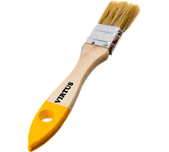 Малярная кисть VIRTUS плоская Slim, 25 мм 001001025 1