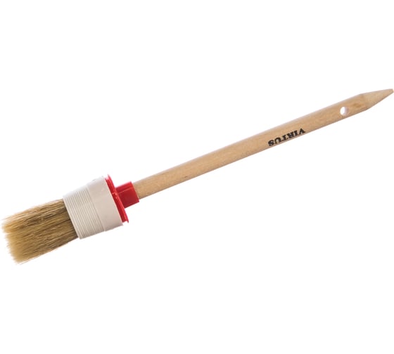 Малярная кисть VIRTUS круглая Standard, №6 30 мм 001020006