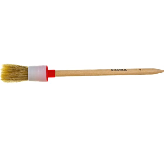 Малярная кисть VIRTUS круглая Standard, №4 25 мм 001020004