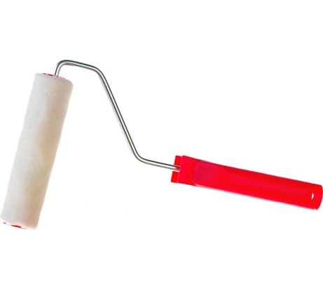 Малярный миди-валик VIRTUS Велюр в сборе 150 мм, ворс - 4 мм, 6 мм 002324150