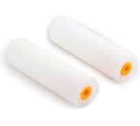 Ролик мини для валика поролон для лаков, клеев, водных красок 100 мм 2шт Мелодия цвета 400-0110