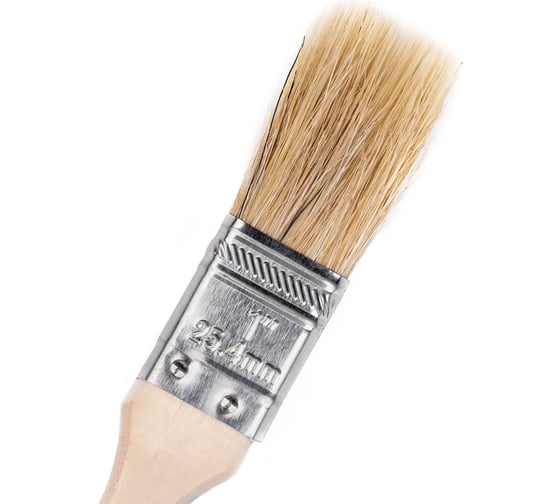 Плоская кисть UNIK NATURA 1", натуральная щетина 9301-100-1WN