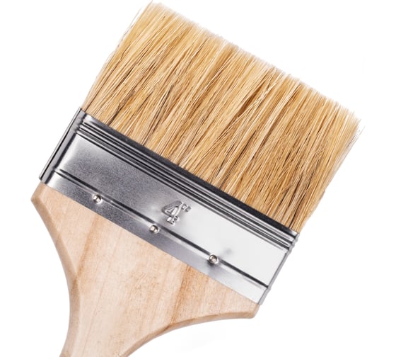 Плоская кисть UNIK NATURA 4", натуральная щетина 9301-400-1WN