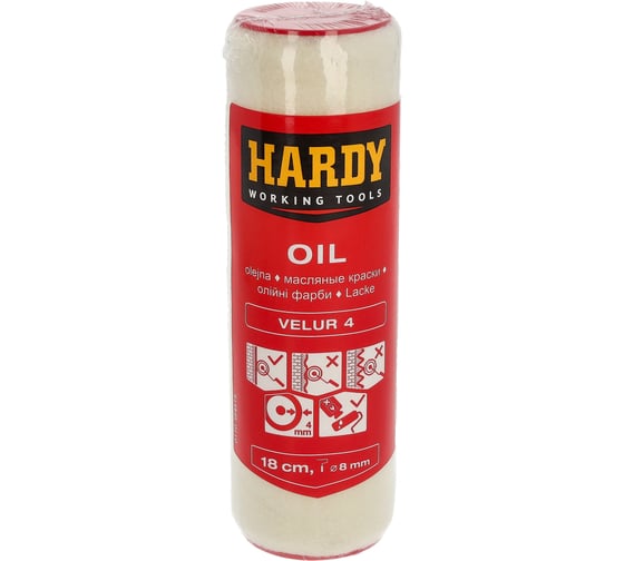 Валик HARDY Velur, длина 18см, D48мм, ворс 4мм, без ручки 0110-384818