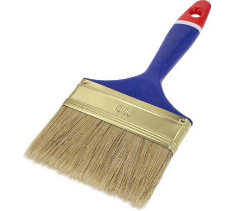 Плоская кисть HARDY серия 31, натуральная светлая щетина, 100 мм. 0200-315140