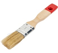 Плоская кисть HARDY серия 35, натуральная светлая щетина, 25х12мм 0200-354510