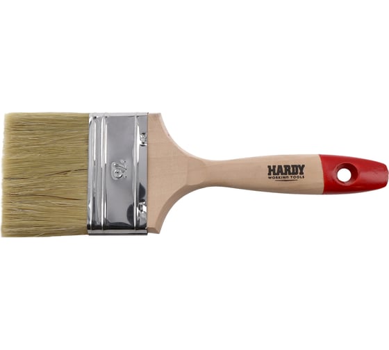 Плоская кисть HARDY серия 36, натуральная щетина, ТОП 90%, 75х19мм 0200-366030