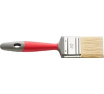 Плоская кисть HARDY серия 91, 2K, 50х16мм, красная 0200-915050