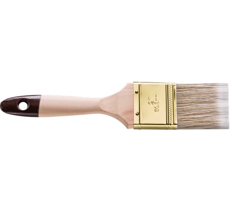 Плоская кисть HARDY серия 45, смешанная щетина, 50х16мм, коричневая 0205-456320