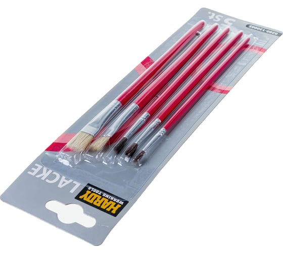 Набор малярных кистей HARDY 5 шт. 0280-130005