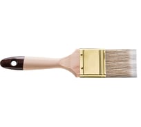 Плоская кисть HARDY серия 45, смешанная щетина, 75х19мм, коричневая 0205-457630