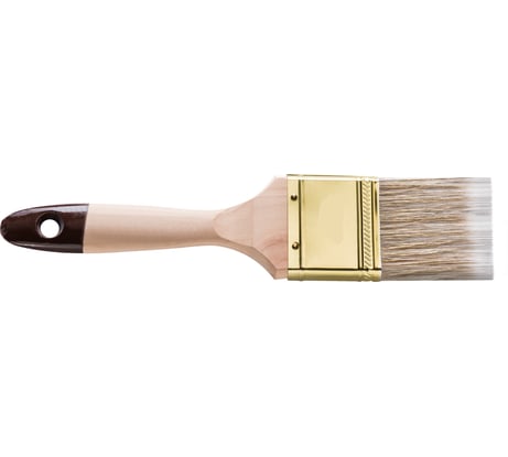 Плоская кисть HARDY серия 45, смешанная щетина, 75х19мм, коричневая 0205-457630