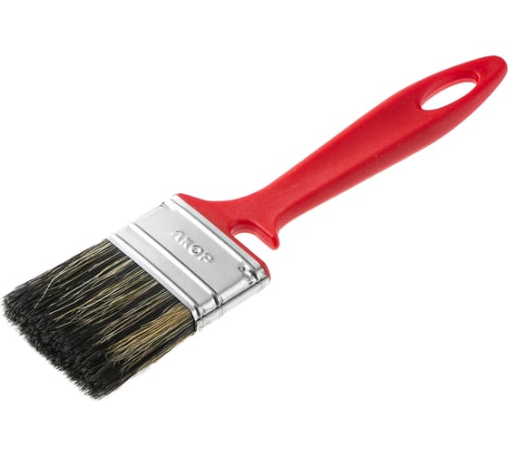 Кисть плоская Акор для водных красок, ширина 50 мм, толщина 12 мм, Эксперт 173 12 050 1