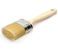 Кисть для красок Лазурный берег овальная, смешанная щетина, 45мм, деревянная ручка КО-45