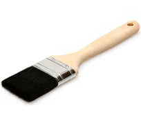 Флейцевая кисть для красок на основе растворителей Лазурный берег смешанная щетина, КФ 25*12-Т4