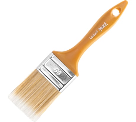 Кисть плоская BEOROL для лазурных покрытий 50x15 мм 271735