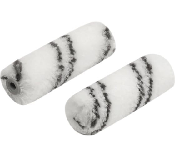 Малярный мини валик Rollingdog Exterion 100 мм, премиум полиамид, ворс 12,7 мм, 2 шт., 00298