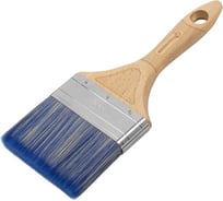 Кисть малярная Rollingdog DOBERMAN BP1000 4" (100 мм), прямой срез, щетина 100% премиальная синтетическая нить 10669