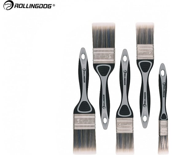 Набор кистей ROLLINGDOG BT1000 20/40/40/50/50 мм, полиэстер, серия Professional 10440