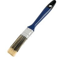 Кисть TUNDRA плоская искусственная щетина, пластиковая ручка, 1", 25 мм 1818248