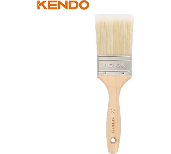 Кисть KENDO 38 мм, с деревянной ручкой 46202