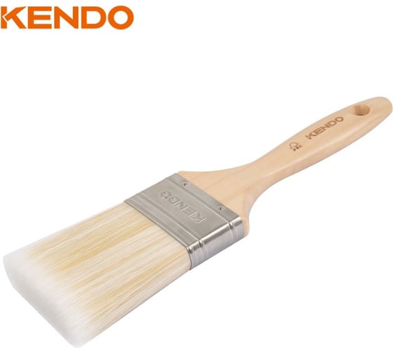 Кисть KENDO 38 мм, с деревянной ручкой 46202