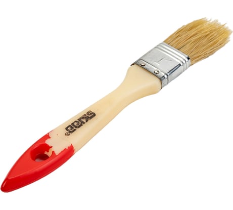 Малярная кисть SKRAB 1", красн.ручка 44941