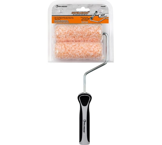 Набор малярный ROLLINGDOG SUPER-MICRO Jumbo, 100 мм, ворс 9.5 мм, 3 предмета 60302