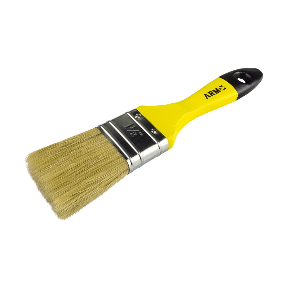 Флейцевая кисть ПКБ АРМА КФ 1,5" Мастер с деревянной ручкой ...