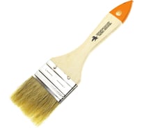 Плоская кисть ЧЕГЛОК Любитель , 20 х 9мм, в/в 38мм, натур.щетина, 13-10-120