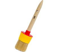 Кисть ON круглая пластиковый корпус натуральная щетина № 18 60мм 02-01-718