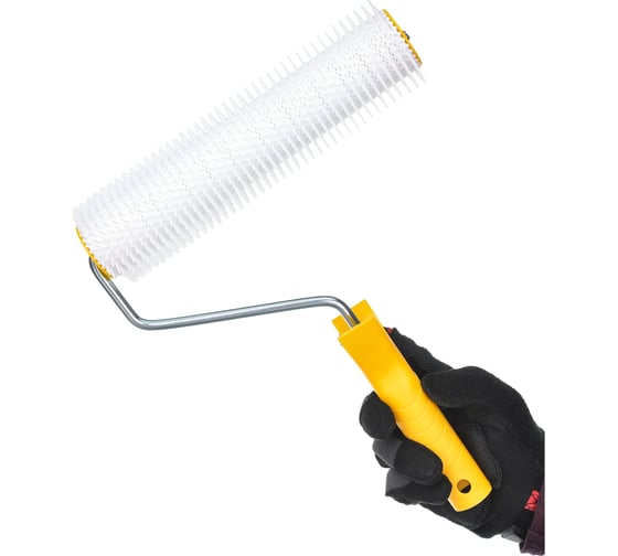 Игольчатый валик HARDY 250 мм, Н 11 мм, с ручкой 0135-117025