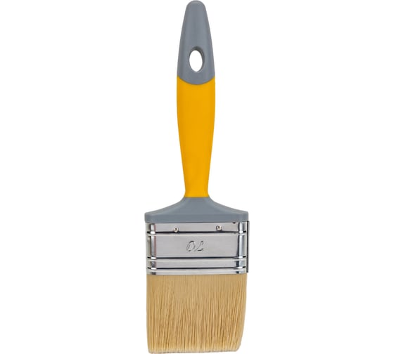 Плоская кисть HARDY 3” серия 90, щетина из полиэстера, желтый 0200-905770