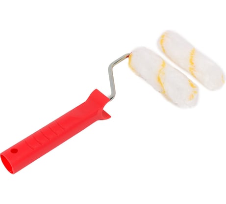 Малярный мини-валик VIRTUS Полиамид в сборе, 110 мм, ручка и 2 валика 002218110