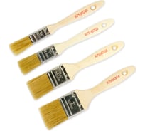 Набор флейцевых кистей Arnezi 4шт. натуральная щетина R7910104 R7502104