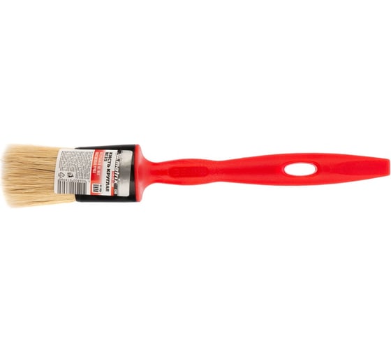 Круглая кисть MATRIX Color line №35, натуральная щетина, пластиковая ручка 83409