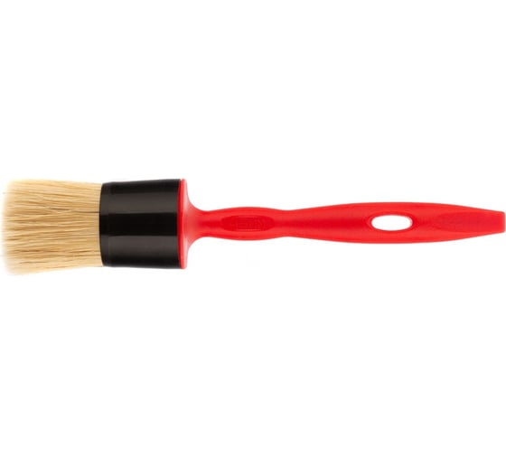 Круглая кисть MATRIX Color line №45, натуральная щетина, пластиковая ручка 83411