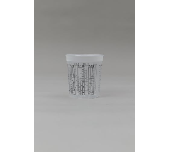 Ёмкость для смешивания красок (мерный стакан) TILFLEX 550 мл, 25 шт. TL37-550/25