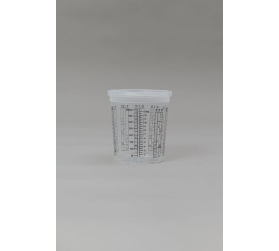 Ёмкость для смешивания красок (мерный стакан) TILFLEX 550 мл, 25 шт. TL37-550/25
