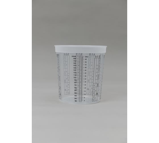 Ёмкость для смешивания красок (мерный стакан) TILFLEX 2300 мл (10 шт.) TL37-2300/10