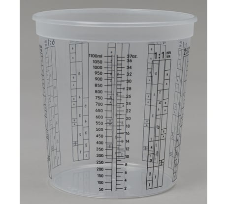 Ёмкость для смешивания красок (мерный стакан) TILFLEX 1400 мл (10 шт.) TL37-1400/10