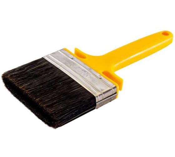 Макловица для лаков и эмалей COLOR EXPERT смешанная щетина, пластиковая ручка, черный, 2x7 см 83620710 1